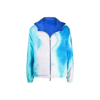 FENDI Jackets Men Blue