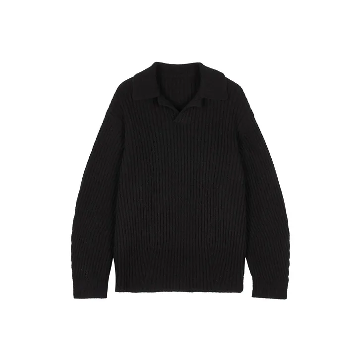 CROQUIS Knitwear Unisex 001 Jet Black-0