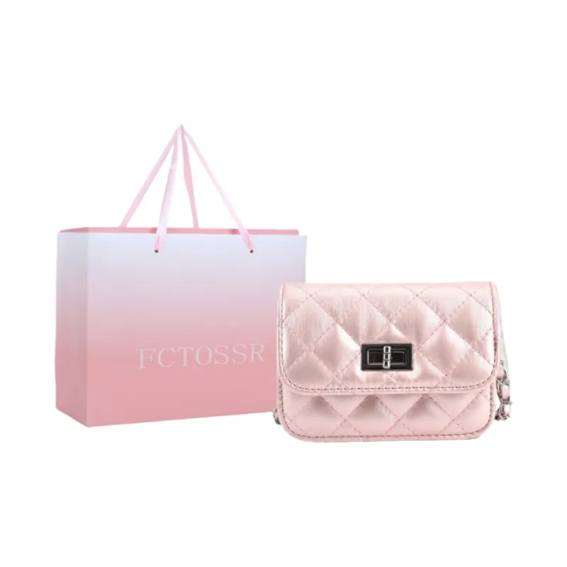 FCTOSSR PU Shoulder Bag, Crossbody Bag Regular Women's Orange/White/Black/Pink-21