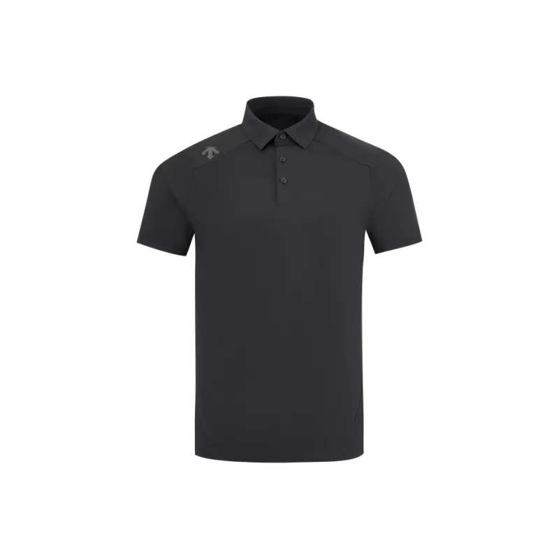 DESCENTE TRAINING Short Sleeved Polo Shirt Men's-2