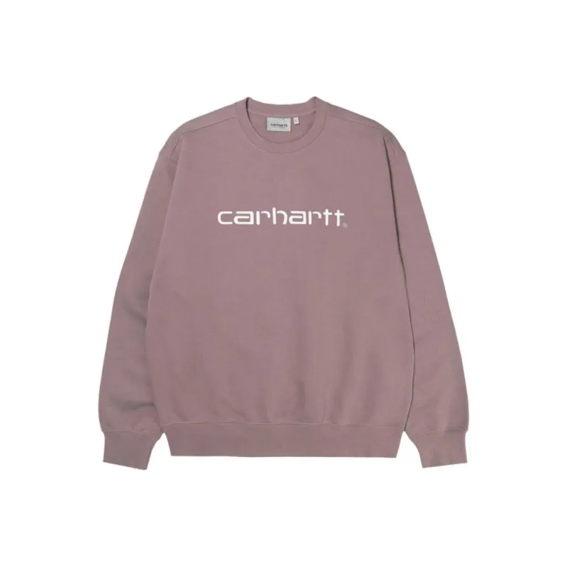 Carhartt WIP Logo Embroidered Crewneck Sweatshirt-0