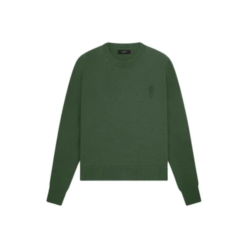 AMIRI Amiri Stack Crewneck Sweater Men's Green
