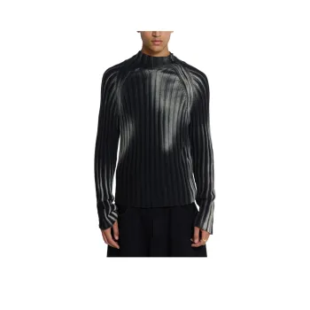 Jaded London Luster Asymmetric Knit Knitwear Men's Black
