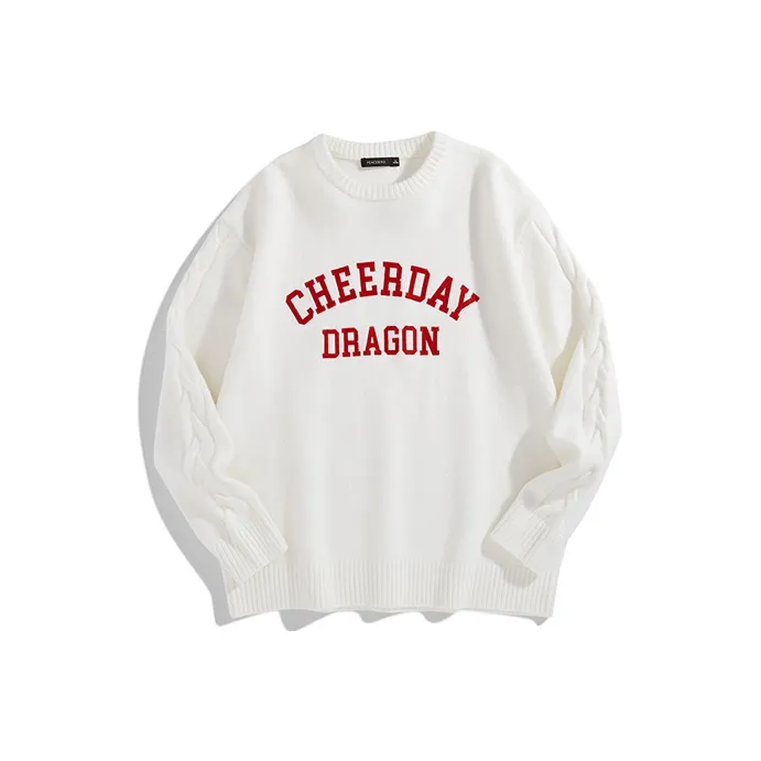PEACEBIRD MEN Sweater Unisex White-0