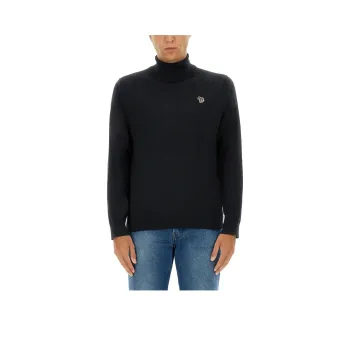 PS By Paul Smith Zebra Roll Neck Jumper