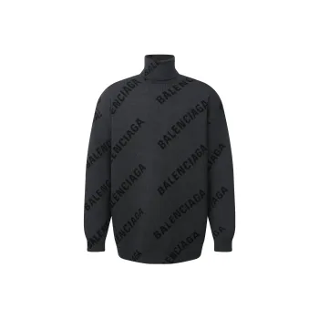 Balenciaga Sweater Regular Fit Men's Gray