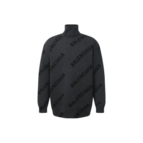 Balenciaga Sweater Regular Fit Men's Gray