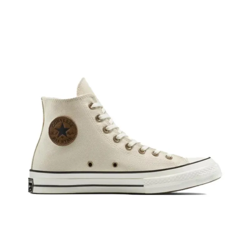 Converse 1970s Anti Slip Wear Resistant High Top Canvas Shoes Unisex Brown-1