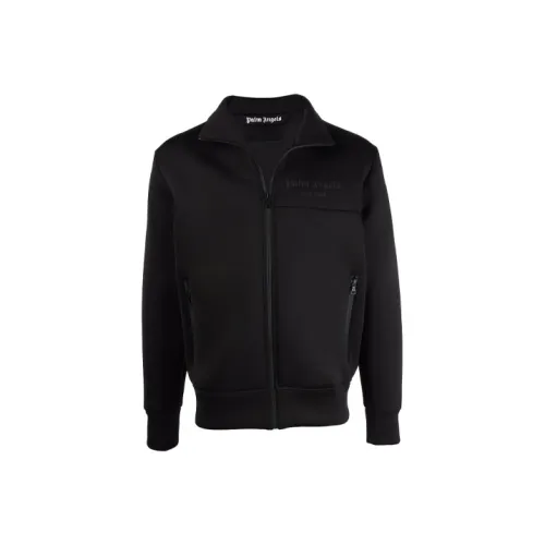 Team Wang X PALM ANGELS Jackets Men Black