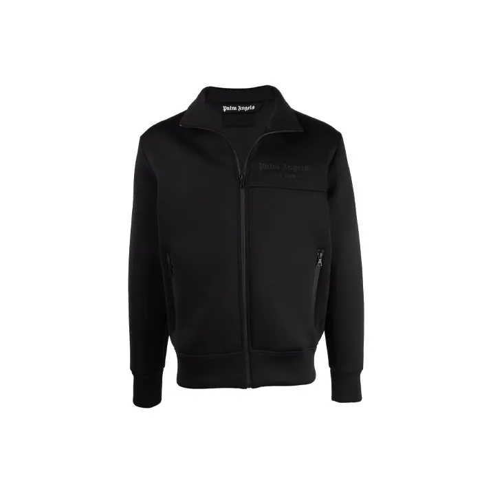 Team Wang X PALM ANGELS Jackets Men Black-0