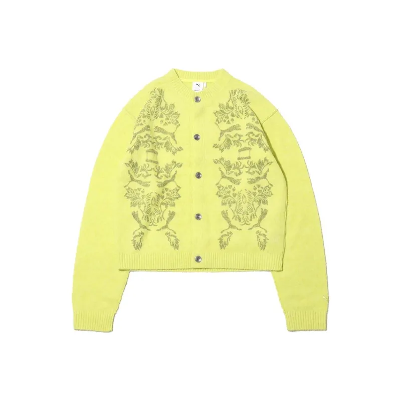 PUMA x ARIES FW24 Knitwear Unisex Lime-0