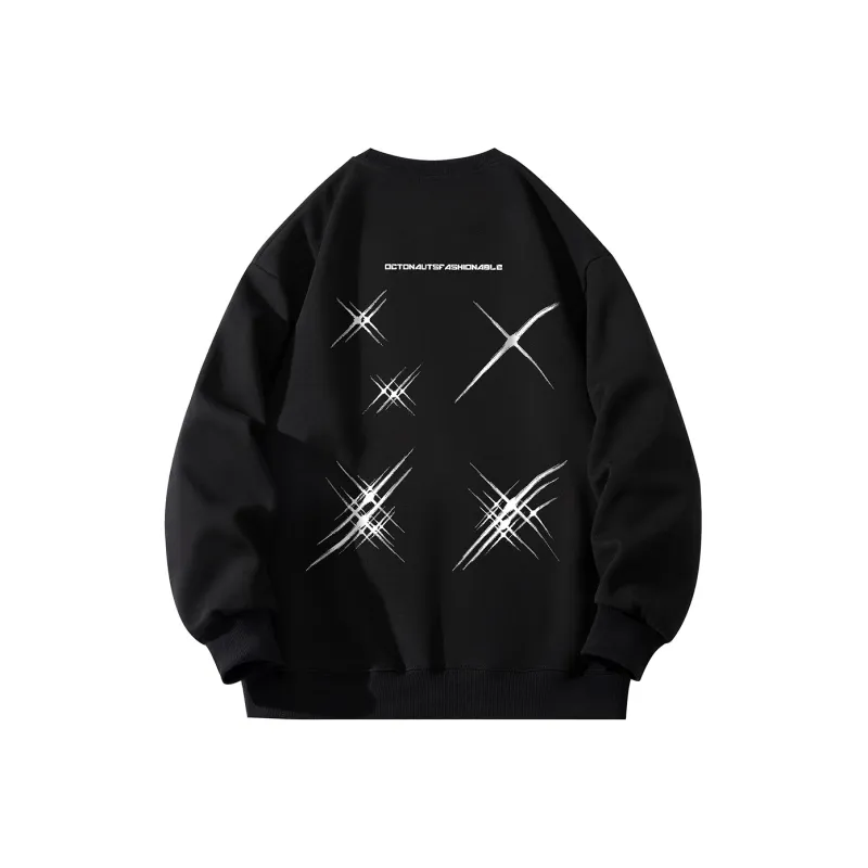 Small Columns Under The Sea Sweatshirt Unisex-0