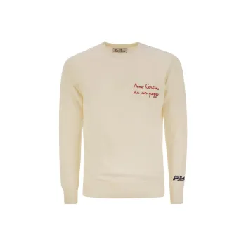 MC2 Saint Barth Heron Logo Embroidered Jumper
