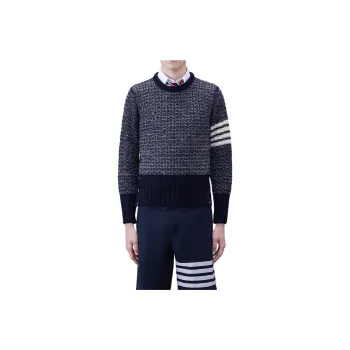 THOM BROWNE· SS24 Sweater Men's Marine Blue