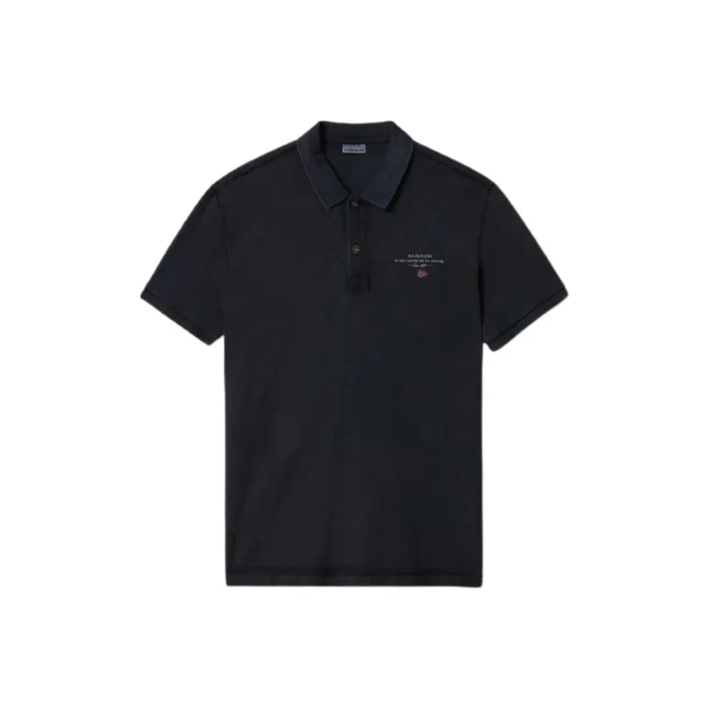 Napapijri Polo Shirt Men's Marine Blue-0