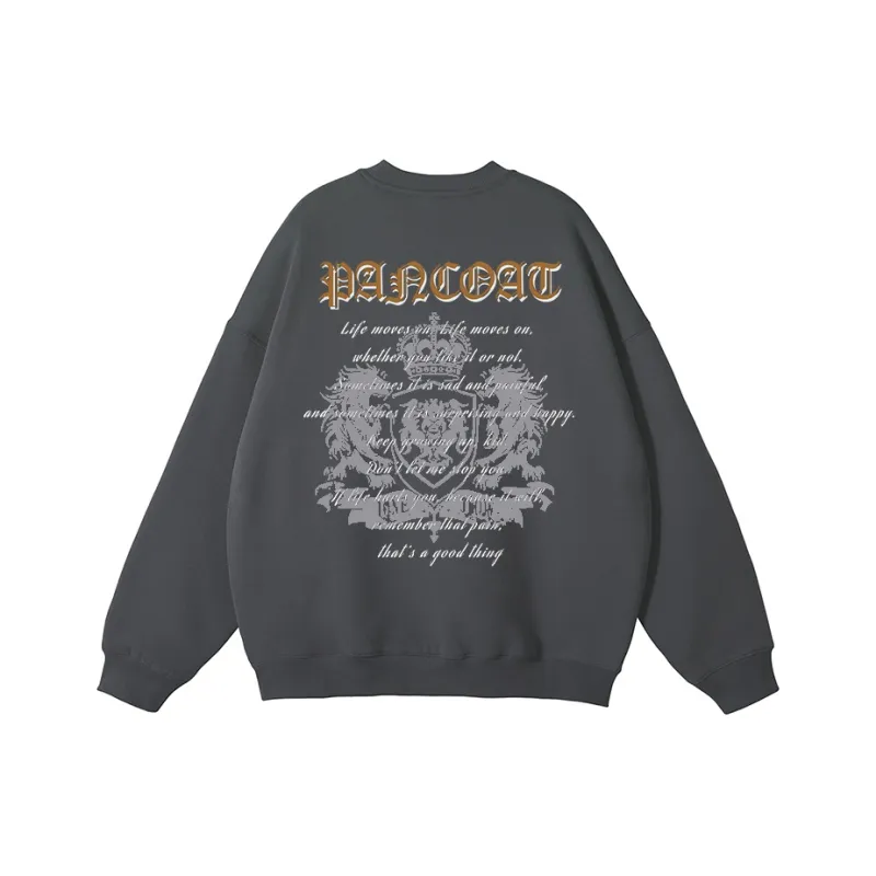 Pancoat Sweatshirt Unisex Burgundy-4