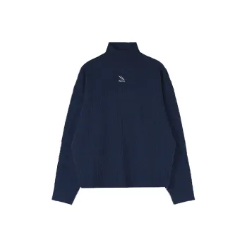 ROARINGWILD Small Turtleneck Texture Knitwear Unisex