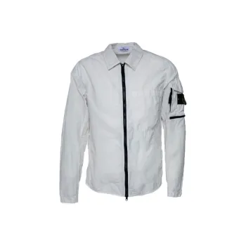 STONE ISLAND SS22 Jackets & Coats Men's Frost White