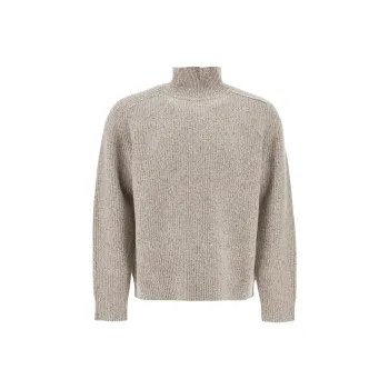WOOLRICH Mouline Turtleneck Jumper