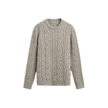 ZARA Sweaters Men Dark Taupe