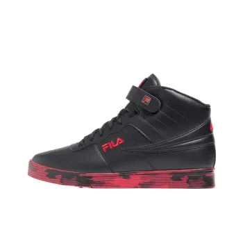 FILA Vulc 13 Camo High Top Skateboard Shoes Men's Black