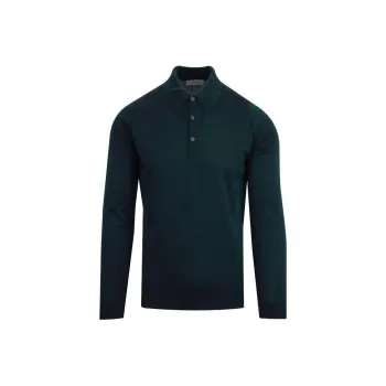 JOHN SMEDLEY Dorset Wool Polo Shirt
