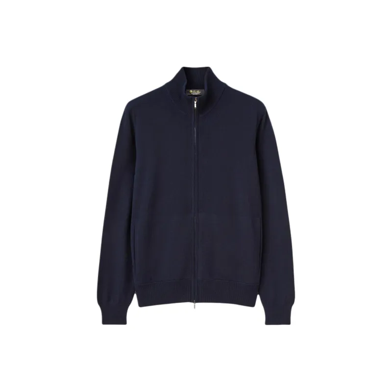 Loro Piana High Neck Zipped Jacket-0