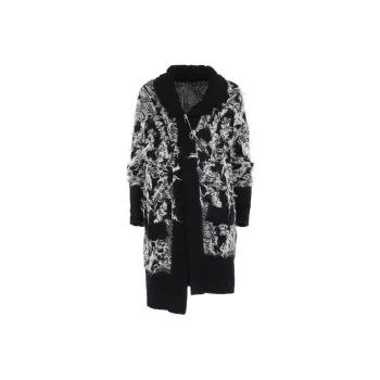 Yohji Yamamoto Ground Y FW24 Sweater Unisex Black White