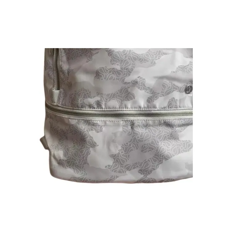 Lululemon Recycled Polyester Backpack Regular Unisex Camouflage & White Opal-3