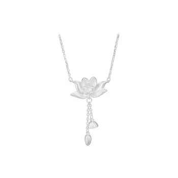 Strange S999 Fine Silver Necklaces Women's
