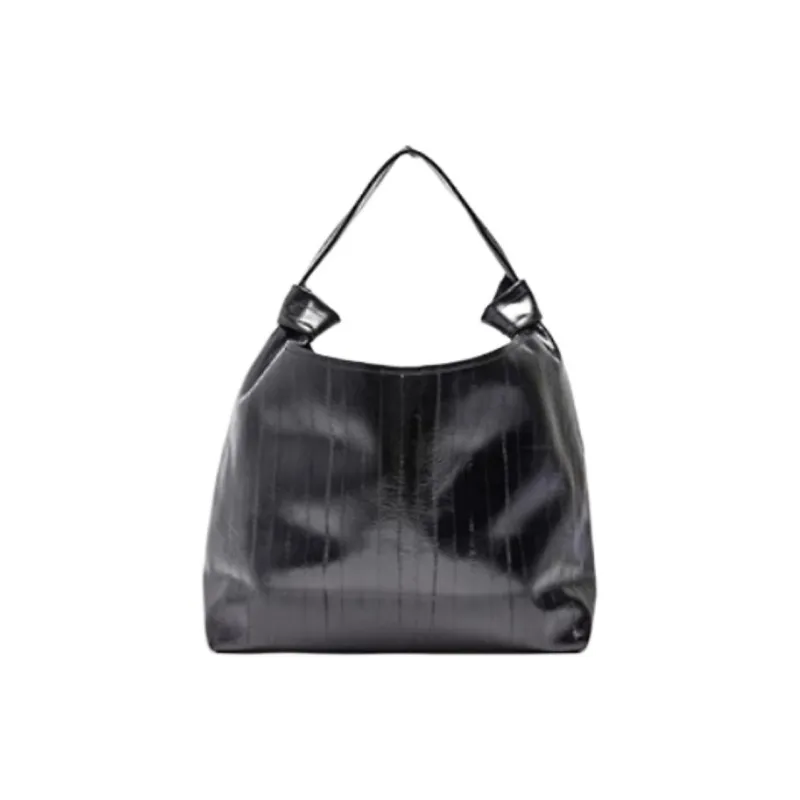 Three Blessings PU Crossbody Bag, Shoulder Bag Medium Size Women's Pure White/Pink/Spring Green/Black/Brown-18