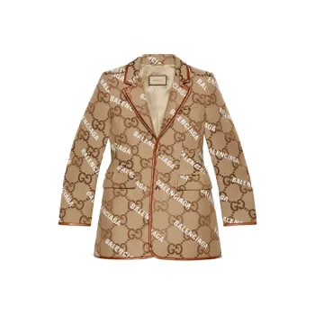 GUCCI X Balenciaga The Hacker Project Jumbo Gg Men Jacket