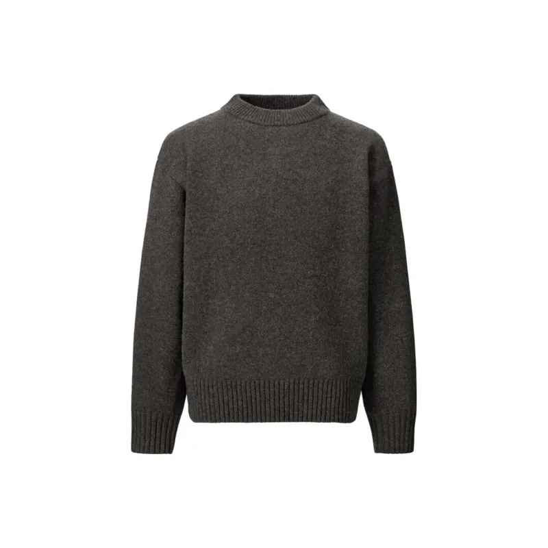UNIQLO Sweater Unisex Dark Brown-0