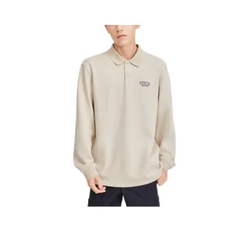 Skechers Sports Alliance Series Polo Shirt Men Light Brown