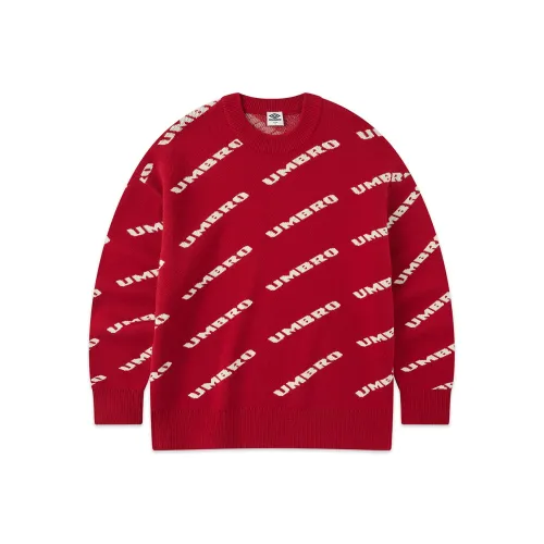 Umbro Sweaters Unisex Equestrian Red