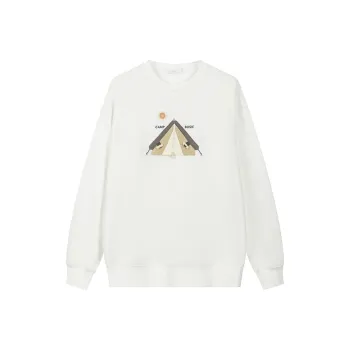 Bosieagender Sweatshirt Unisex White