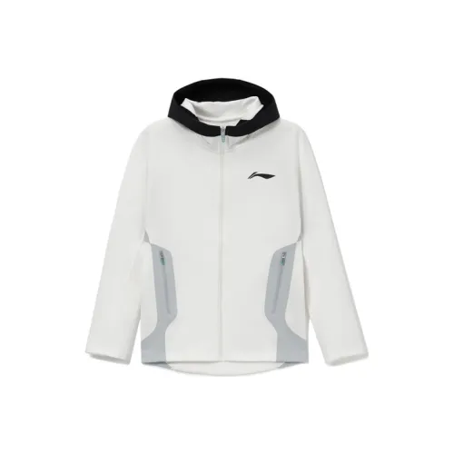 LiNing Professional Basketball Series Jacket Fall Men's White