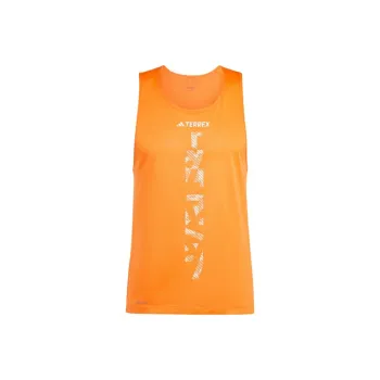 Adidas Tank Tops Men's Semi-Impact Orange