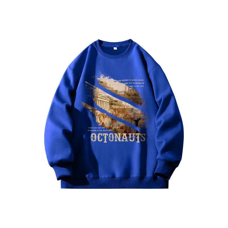 Small Columns Under The Sea Sweatshirt Unisex-18