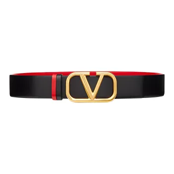 Valentino VLogo Signature Reversible Buckle Belt