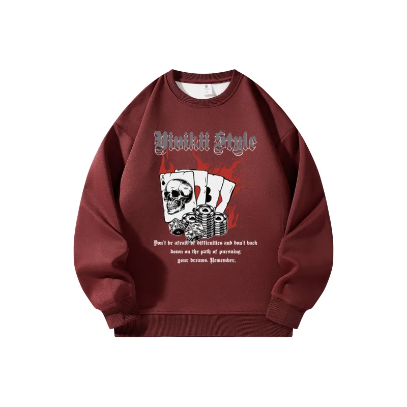 YIVIKII Sweatshirts Men-2