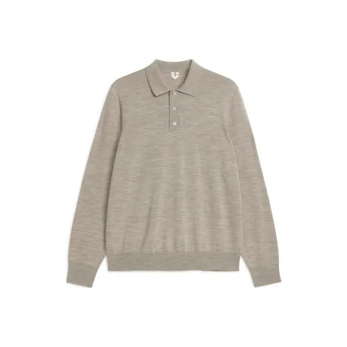 ARKET Sweater Men's Beige/Mixed Color