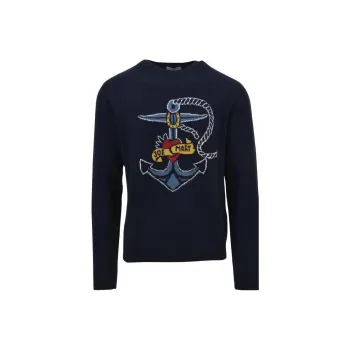 Valentino Knitwear Men Navy