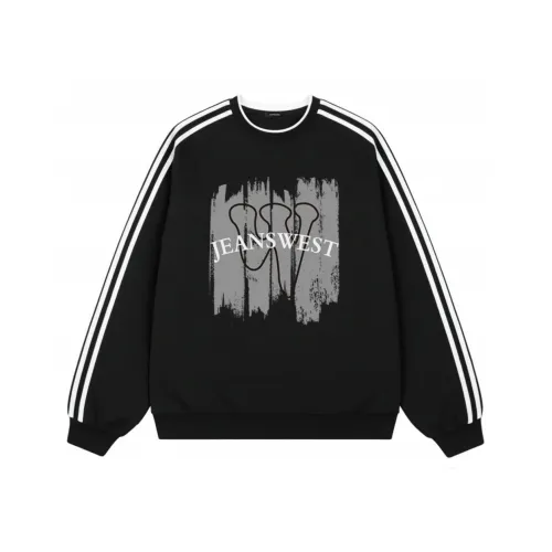 JEANSWEST Sweatshirt Unisex Black