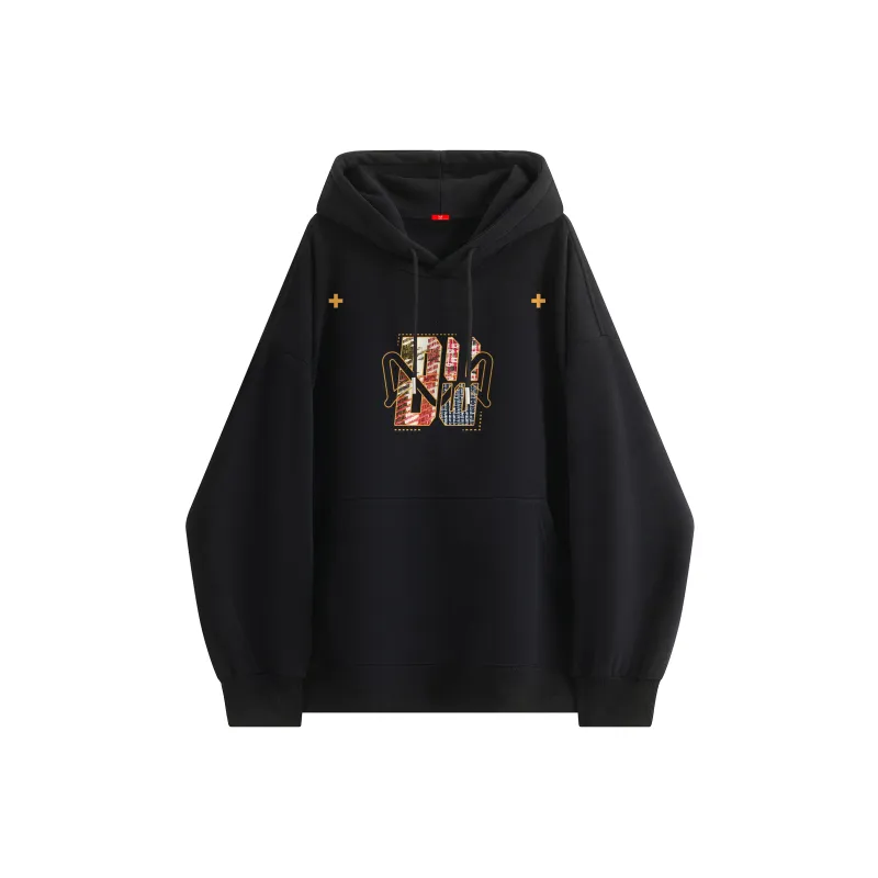MIIOW Trend Party Series Sweatshirt Unisex White-6