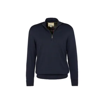 BARBOUR Barbour Gamlan Half Zip Sweater Sweater Men's Blue
