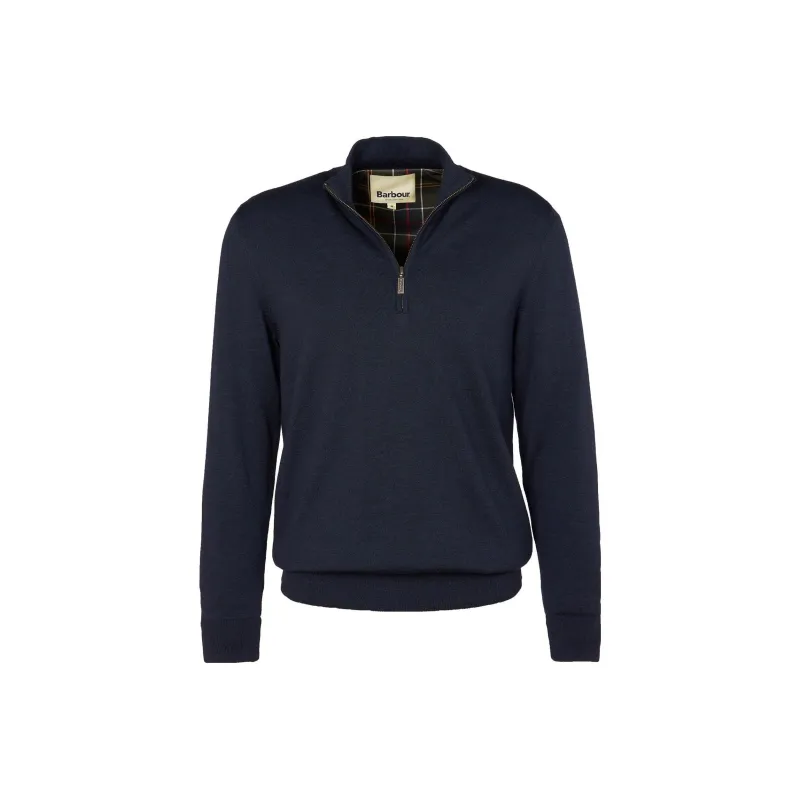 BARBOUR Barbour Gamlan Half Zip Sweater Sweater Men's Blue-0