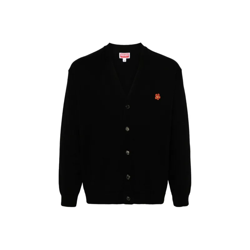 KENZO Boke Flower Embroidered Cardigan-0