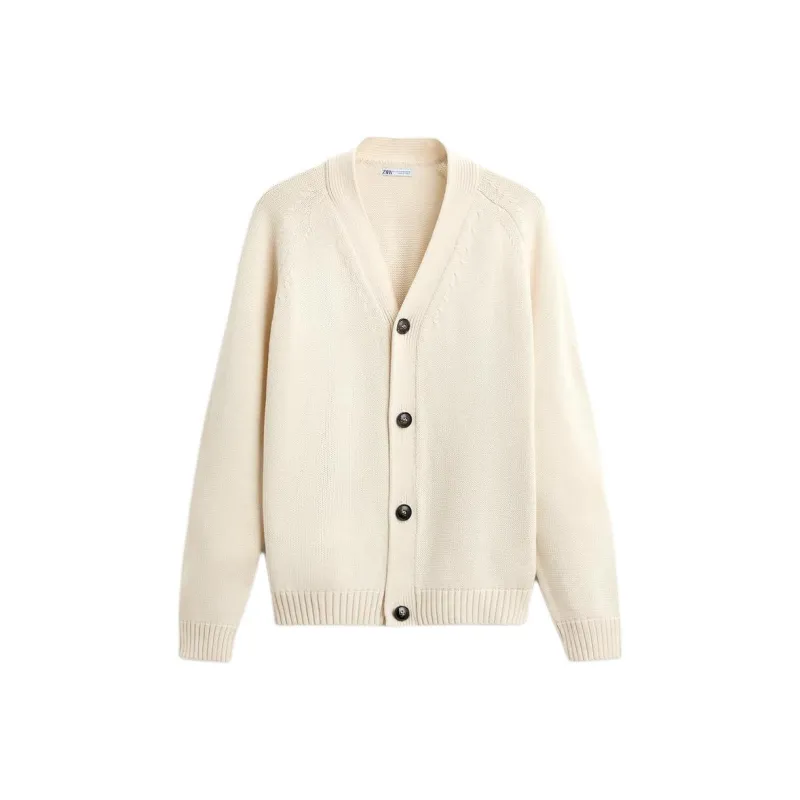 ZARA Knitwear Men White-0