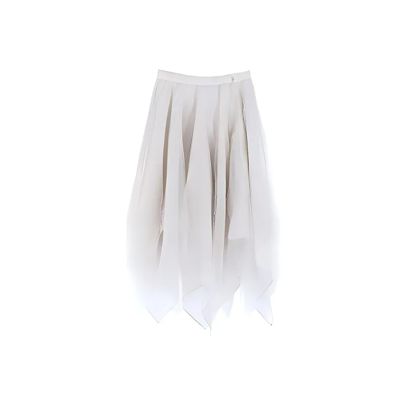 MARC LE BIHAN Casual Long Skirts Women's Pearl White-1